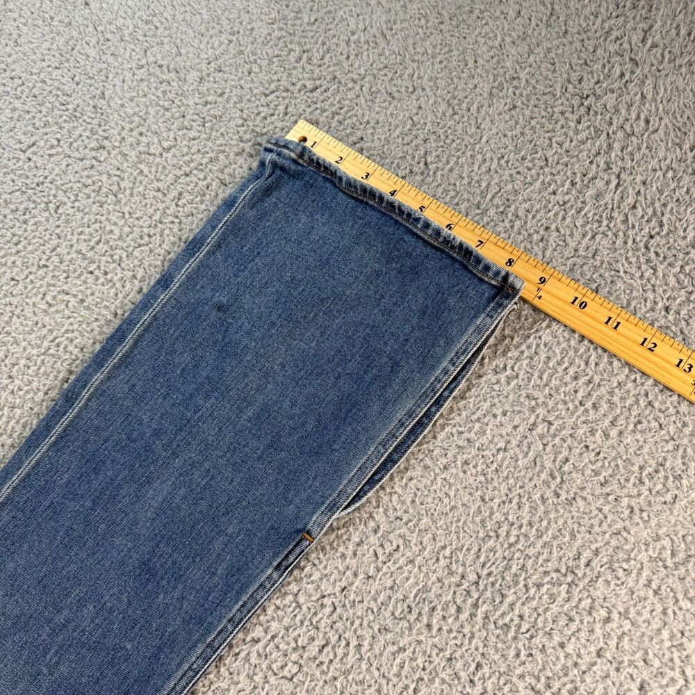 Citizens Of Humanity Georgia High Rise Bootcut Jeans Womens 32 (32x33) Spilt Hem - Picture 12 of 16